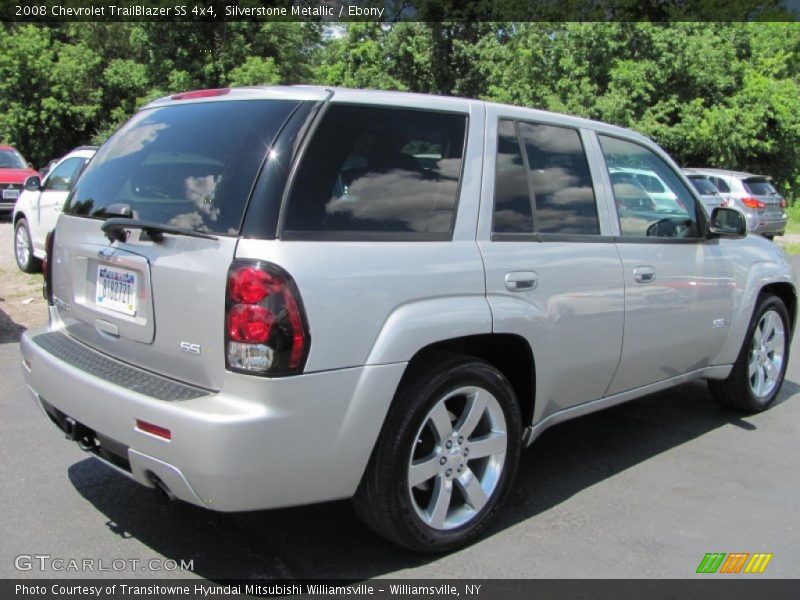 Silverstone Metallic / Ebony 2008 Chevrolet TrailBlazer SS 4x4