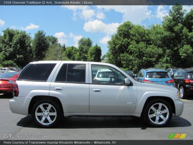 Silverstone Metallic / Ebony 2008 Chevrolet TrailBlazer SS 4x4