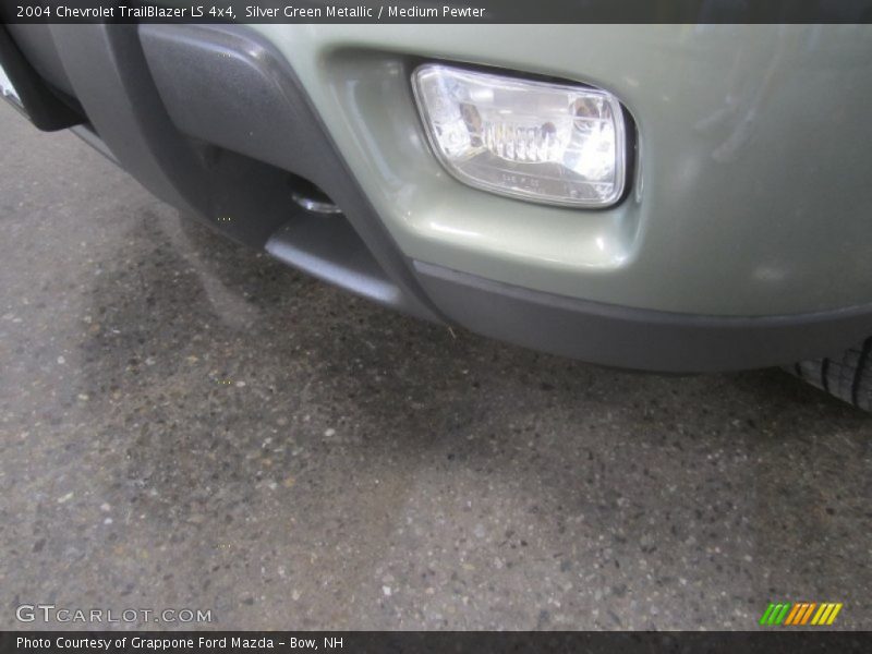 Silver Green Metallic / Medium Pewter 2004 Chevrolet TrailBlazer LS 4x4