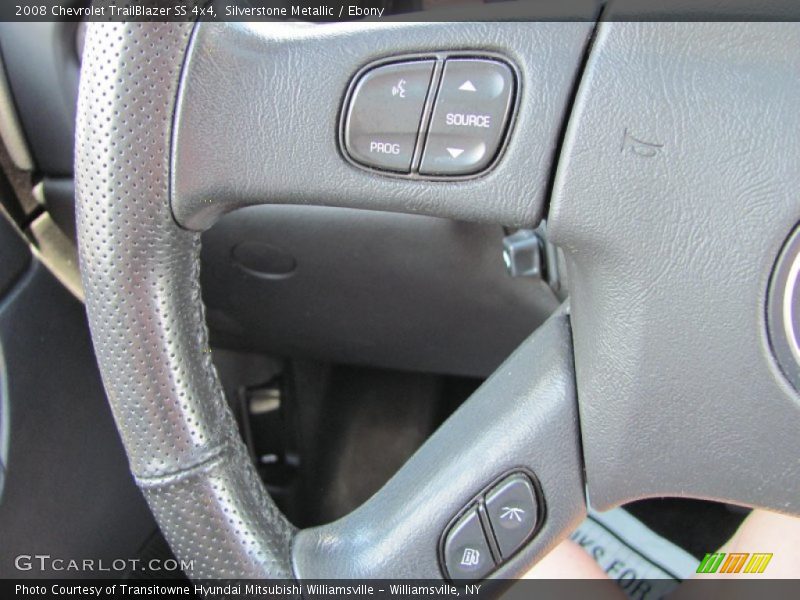 Silverstone Metallic / Ebony 2008 Chevrolet TrailBlazer SS 4x4