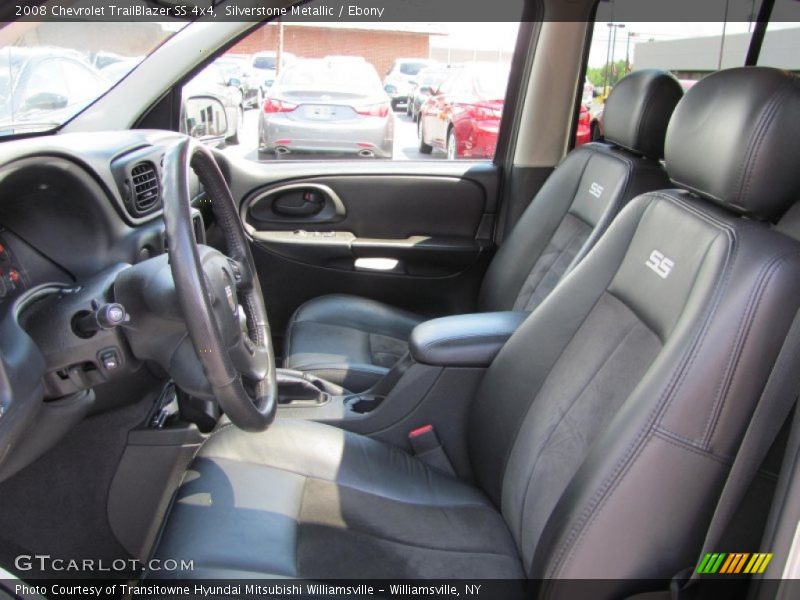Silverstone Metallic / Ebony 2008 Chevrolet TrailBlazer SS 4x4