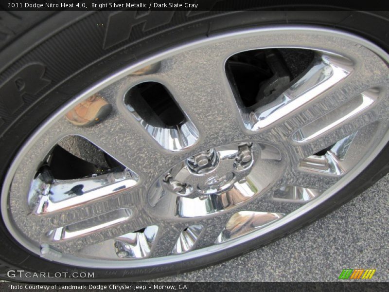 Bright Silver Metallic / Dark Slate Gray 2011 Dodge Nitro Heat 4.0