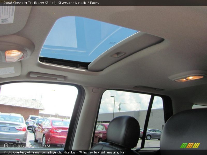 Silverstone Metallic / Ebony 2008 Chevrolet TrailBlazer SS 4x4