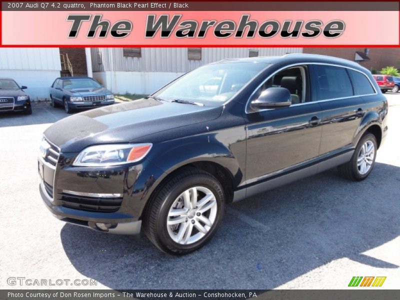 Phantom Black Pearl Effect / Black 2007 Audi Q7 4.2 quattro