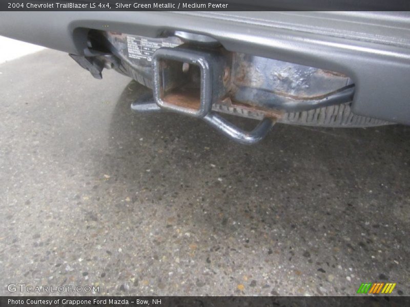 Silver Green Metallic / Medium Pewter 2004 Chevrolet TrailBlazer LS 4x4
