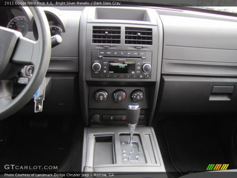Bright Silver Metallic / Dark Slate Gray 2011 Dodge Nitro Heat 4.0