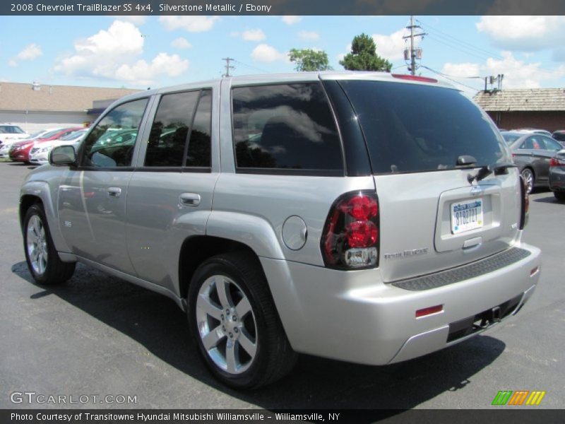 Silverstone Metallic / Ebony 2008 Chevrolet TrailBlazer SS 4x4