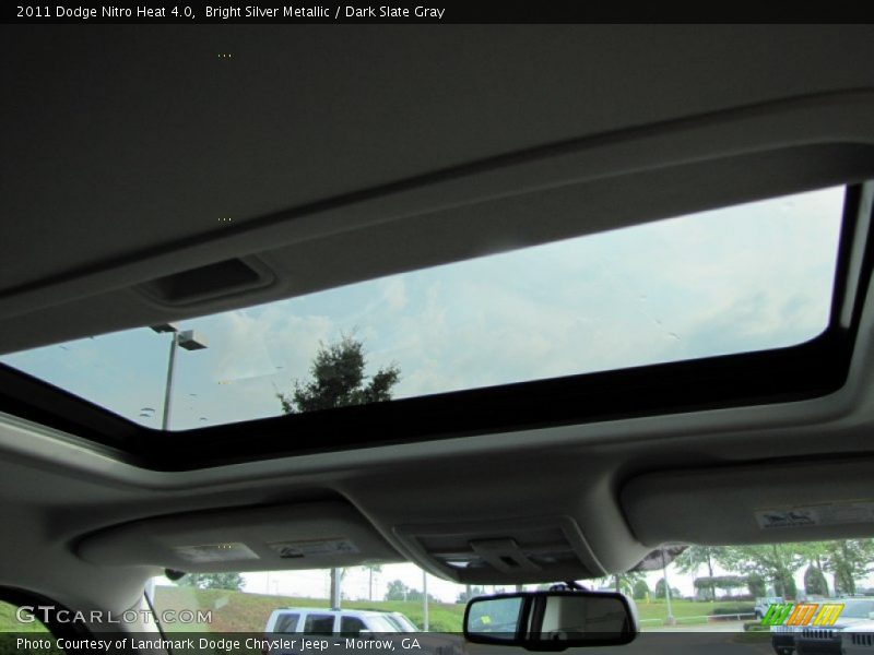 Bright Silver Metallic / Dark Slate Gray 2011 Dodge Nitro Heat 4.0