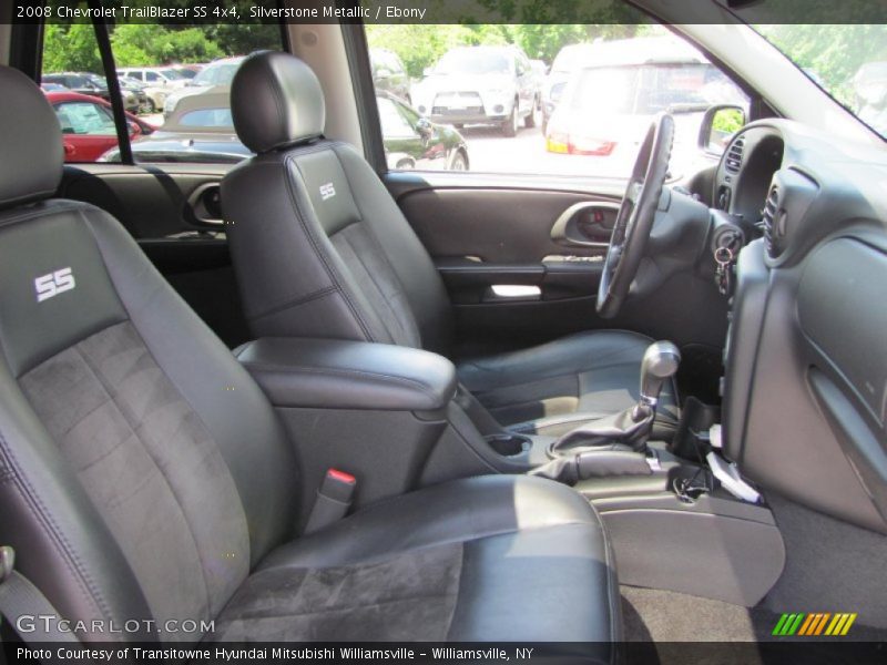 Silverstone Metallic / Ebony 2008 Chevrolet TrailBlazer SS 4x4