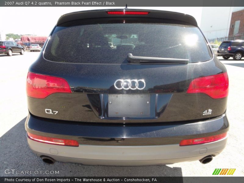 Phantom Black Pearl Effect / Black 2007 Audi Q7 4.2 quattro