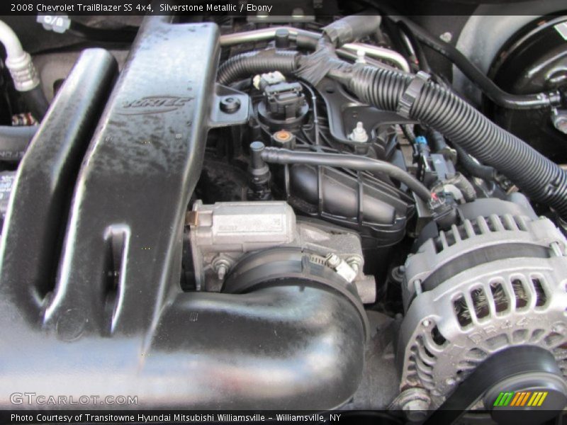 Silverstone Metallic / Ebony 2008 Chevrolet TrailBlazer SS 4x4