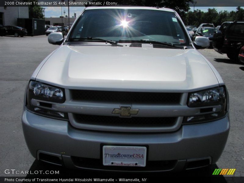 Silverstone Metallic / Ebony 2008 Chevrolet TrailBlazer SS 4x4