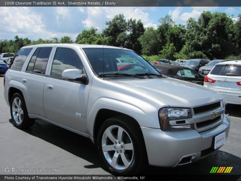 Silverstone Metallic / Ebony 2008 Chevrolet TrailBlazer SS 4x4