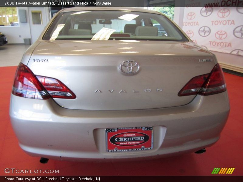 Desert Sand Mica / Ivory Beige 2008 Toyota Avalon Limited