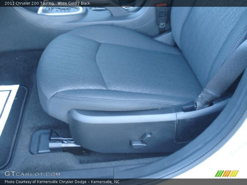 White Gold / Black 2011 Chrysler 200 Touring