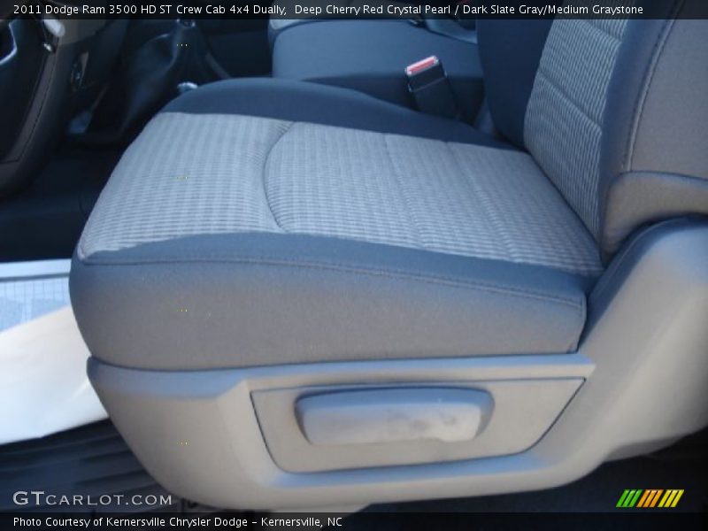 Deep Cherry Red Crystal Pearl / Dark Slate Gray/Medium Graystone 2011 Dodge Ram 3500 HD ST Crew Cab 4x4 Dually