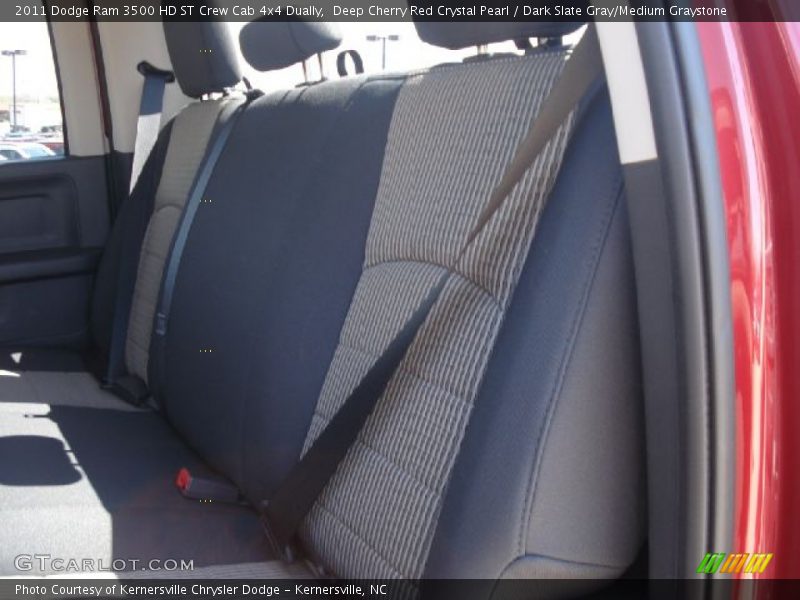 Deep Cherry Red Crystal Pearl / Dark Slate Gray/Medium Graystone 2011 Dodge Ram 3500 HD ST Crew Cab 4x4 Dually