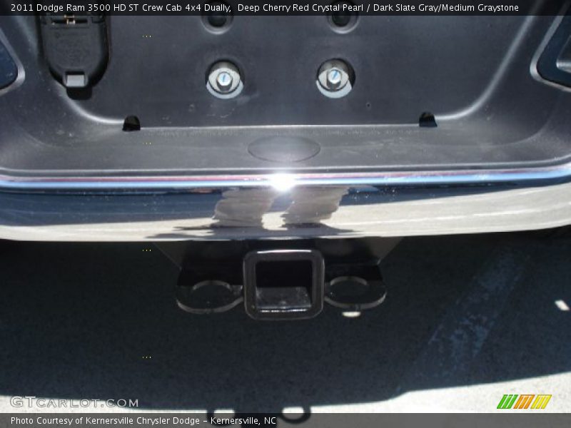 Deep Cherry Red Crystal Pearl / Dark Slate Gray/Medium Graystone 2011 Dodge Ram 3500 HD ST Crew Cab 4x4 Dually