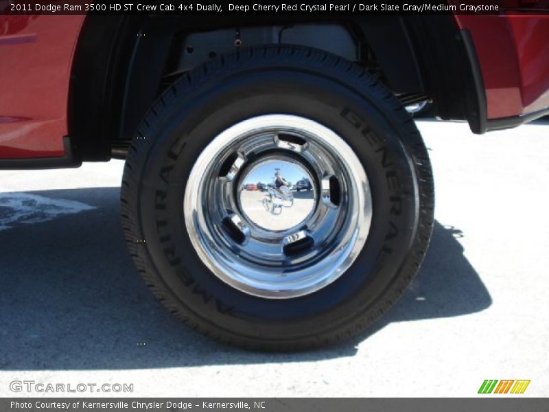 Deep Cherry Red Crystal Pearl / Dark Slate Gray/Medium Graystone 2011 Dodge Ram 3500 HD ST Crew Cab 4x4 Dually
