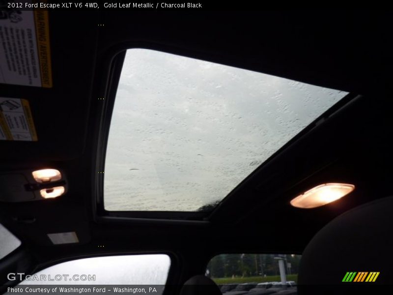 Sunroof of 2012 Escape XLT V6 4WD