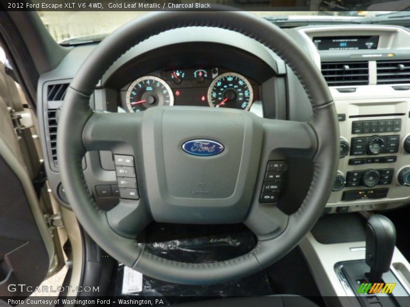  2012 Escape XLT V6 4WD Steering Wheel