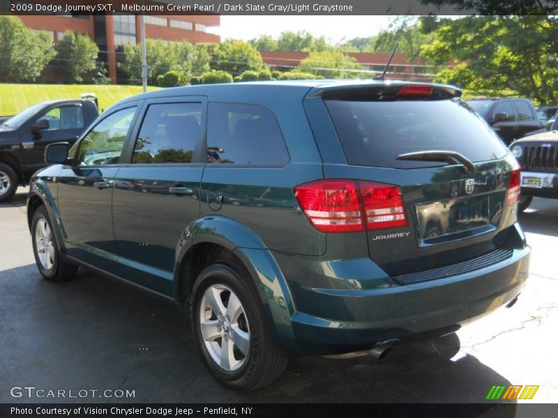 Melbourne Green Pearl / Dark Slate Gray/Light Graystone 2009 Dodge Journey SXT