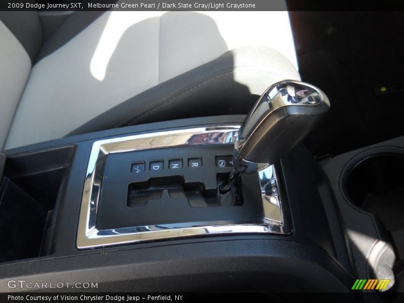 Melbourne Green Pearl / Dark Slate Gray/Light Graystone 2009 Dodge Journey SXT