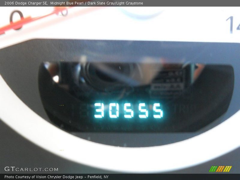 Midnight Blue Pearl / Dark Slate Gray/Light Graystone 2006 Dodge Charger SE