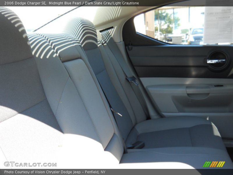 Midnight Blue Pearl / Dark Slate Gray/Light Graystone 2006 Dodge Charger SE
