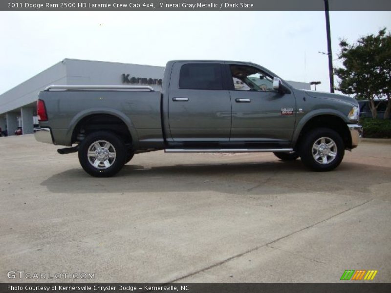 Mineral Gray Metallic / Dark Slate 2011 Dodge Ram 2500 HD Laramie Crew Cab 4x4