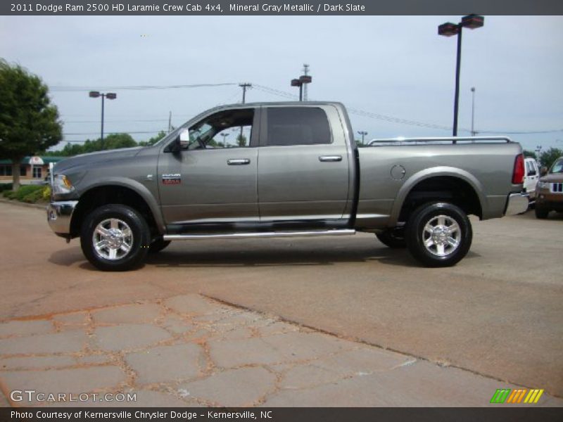 Mineral Gray Metallic / Dark Slate 2011 Dodge Ram 2500 HD Laramie Crew Cab 4x4