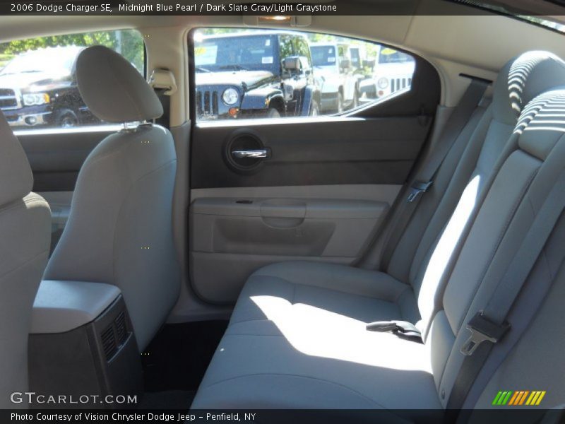 Midnight Blue Pearl / Dark Slate Gray/Light Graystone 2006 Dodge Charger SE
