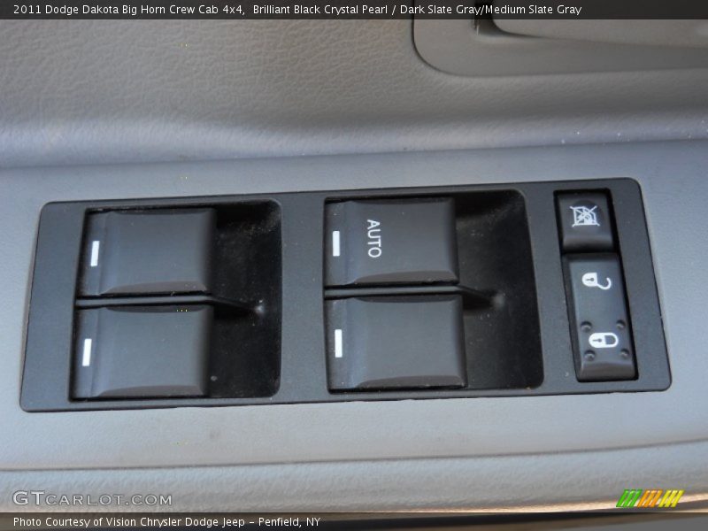 Controls of 2011 Dakota Big Horn Crew Cab 4x4