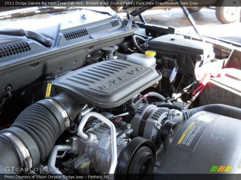  2011 Dakota Big Horn Crew Cab 4x4 Engine - 3.7 Liter SOHC 12-Valve Magnum V6
