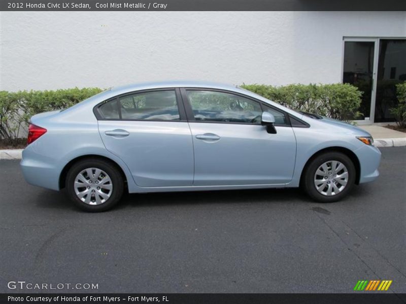  2012 Civic LX Sedan Cool Mist Metallic