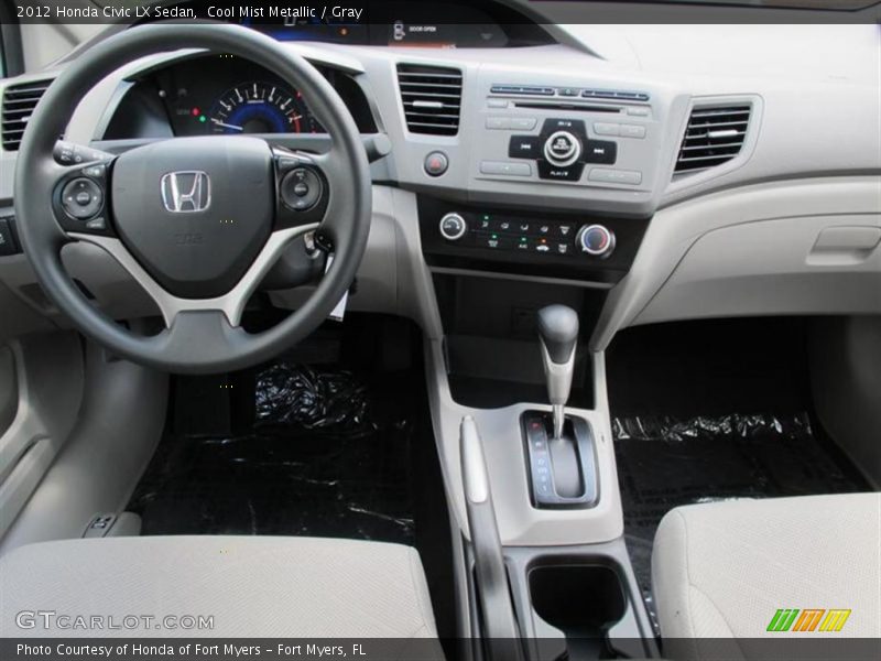 Dashboard of 2012 Civic LX Sedan