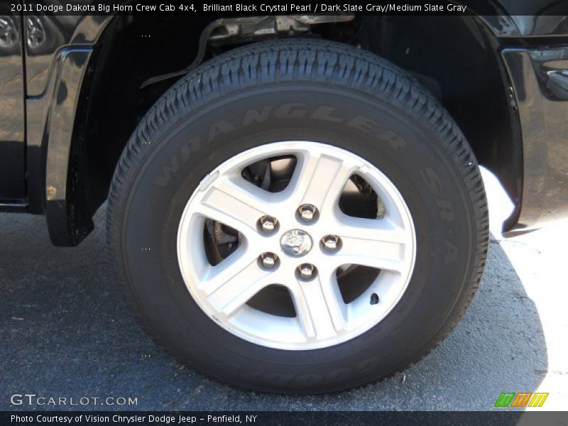 2011 Dakota Big Horn Crew Cab 4x4 Wheel