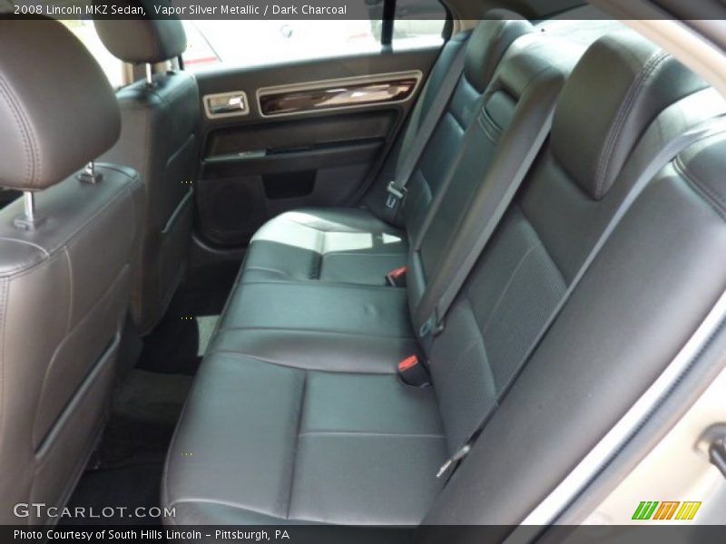Vapor Silver Metallic / Dark Charcoal 2008 Lincoln MKZ Sedan