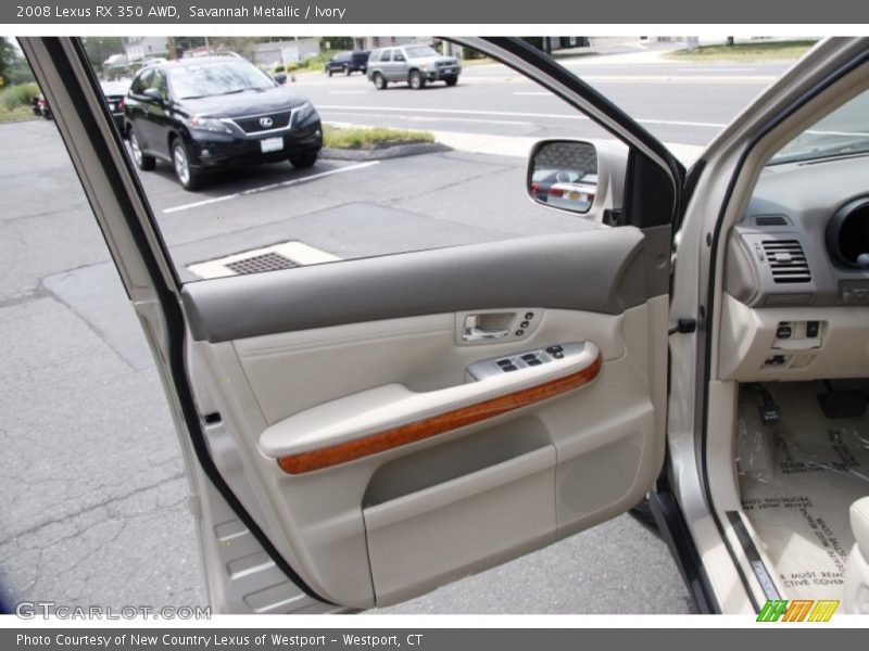 Savannah Metallic / Ivory 2008 Lexus RX 350 AWD