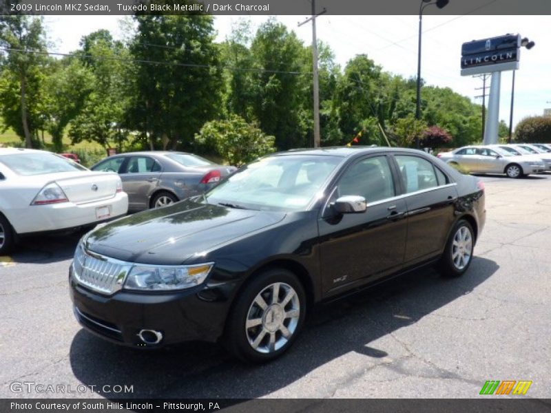 Tuxedo Black Metallic / Dark Charcoal 2009 Lincoln MKZ Sedan