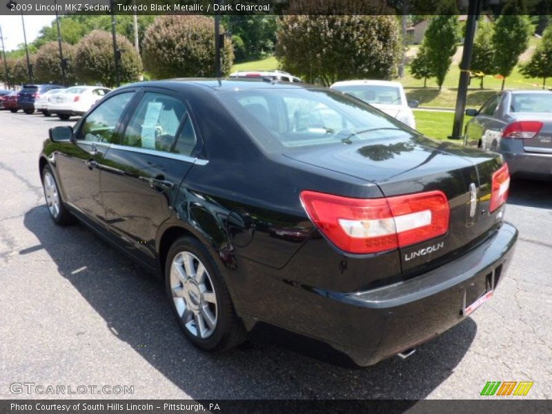 Tuxedo Black Metallic / Dark Charcoal 2009 Lincoln MKZ Sedan