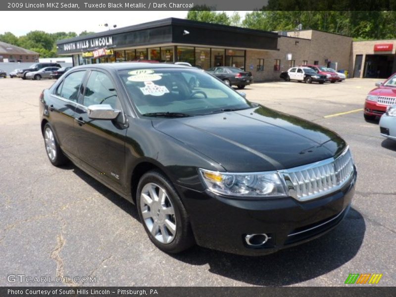 Tuxedo Black Metallic / Dark Charcoal 2009 Lincoln MKZ Sedan