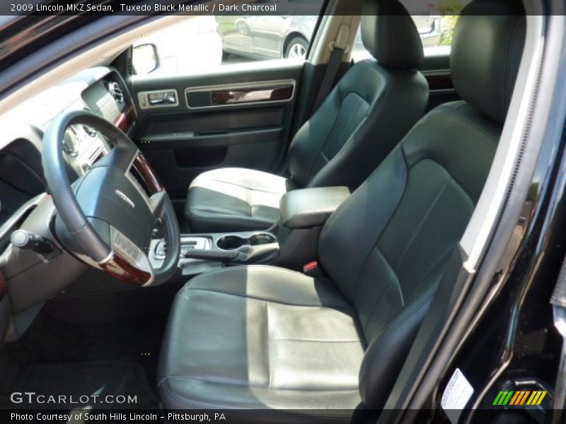 Tuxedo Black Metallic / Dark Charcoal 2009 Lincoln MKZ Sedan
