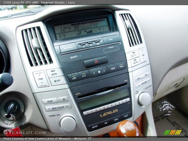Savannah Metallic / Ivory 2008 Lexus RX 350 AWD