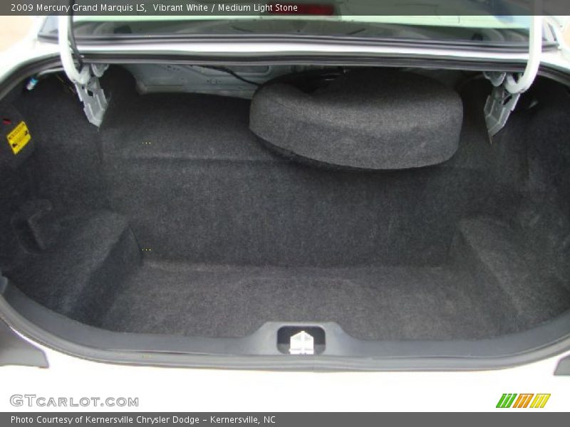 Vibrant White / Medium Light Stone 2009 Mercury Grand Marquis LS