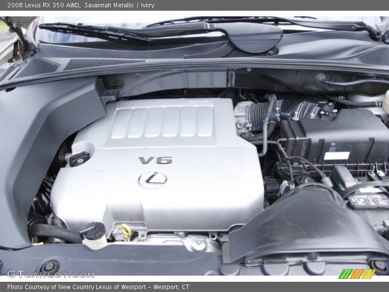 Savannah Metallic / Ivory 2008 Lexus RX 350 AWD