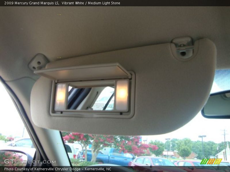 Vibrant White / Medium Light Stone 2009 Mercury Grand Marquis LS