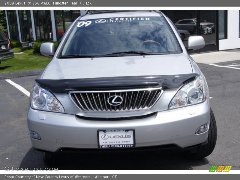 Tungsten Pearl / Black 2009 Lexus RX 350 AWD
