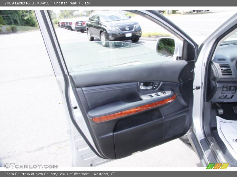 Tungsten Pearl / Black 2009 Lexus RX 350 AWD