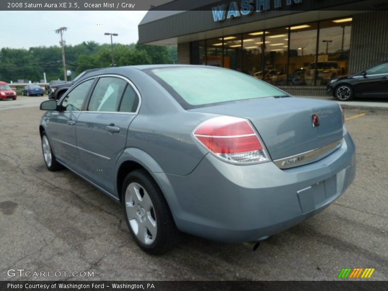 Ocean Mist / Gray 2008 Saturn Aura XE 3.5